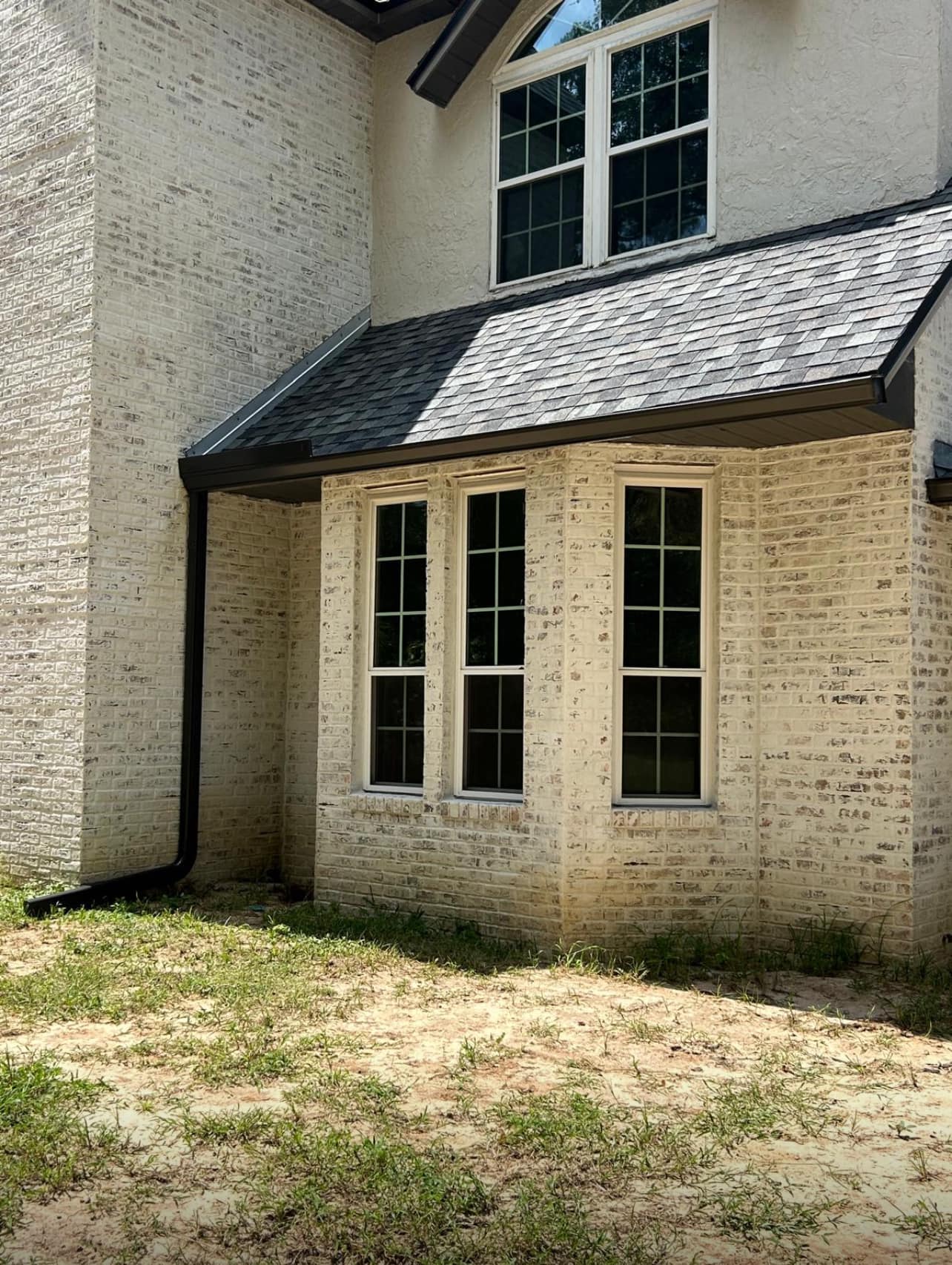 Photo of completed job by southeast seamless gutters and metal